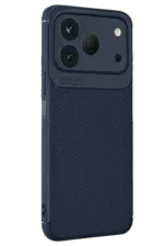 Uray store Tecno Spark 50 4G Auto Focus Karbon Kapak - Lacivert