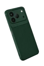 Uray store Tecno Spark 50 4G Auto Focus Karbon Kapak - Yeşil - Görsel 2
