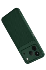 Uray store Tecno Spark 50 4G Auto Focus Karbon Kapak - Yeşil - Görsel 3
