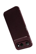 Uray store Tecno Spark 50 5G Auto Focus Karbon Kapak - Bordo - Görsel 3