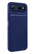 Uray store Tecno Spark 50 5G Auto Focus Karbon Kapak - Lacivert