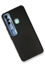 Uray store Tecno Spark 7 Pro Kılıf First Silikon - Siyah - Görsel 2