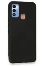 Uray store Tecno Spark 7T Kılıf First Silikon - Siyah - Görsel 2