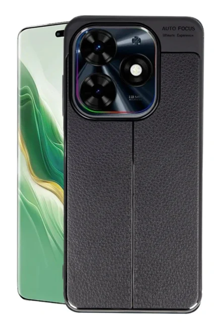 Uray store Tecno Spark Go 2024 Kılıf Auto Focus Kapak - Siyah