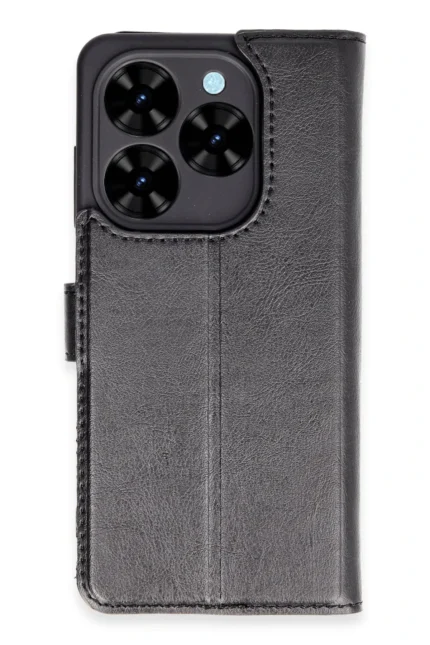 Uray store Tecno Spark Go 2024 Kılıf Trend S Plus Kapaklı Kılıf - Siyah