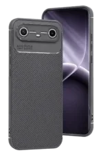 Uray store Tecno Spark Slim 5G Auto Focus Karbon Kapak - Gri