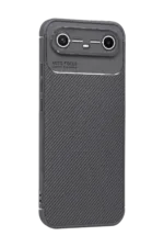 Uray store Tecno Spark Slim 5G Auto Focus Karbon Kapak - Gri - Görsel 3