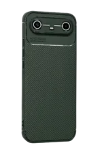 Uray store Tecno Spark Slim 5G Auto Focus Karbon Kapak - Koyu Yeşil - Görsel 3