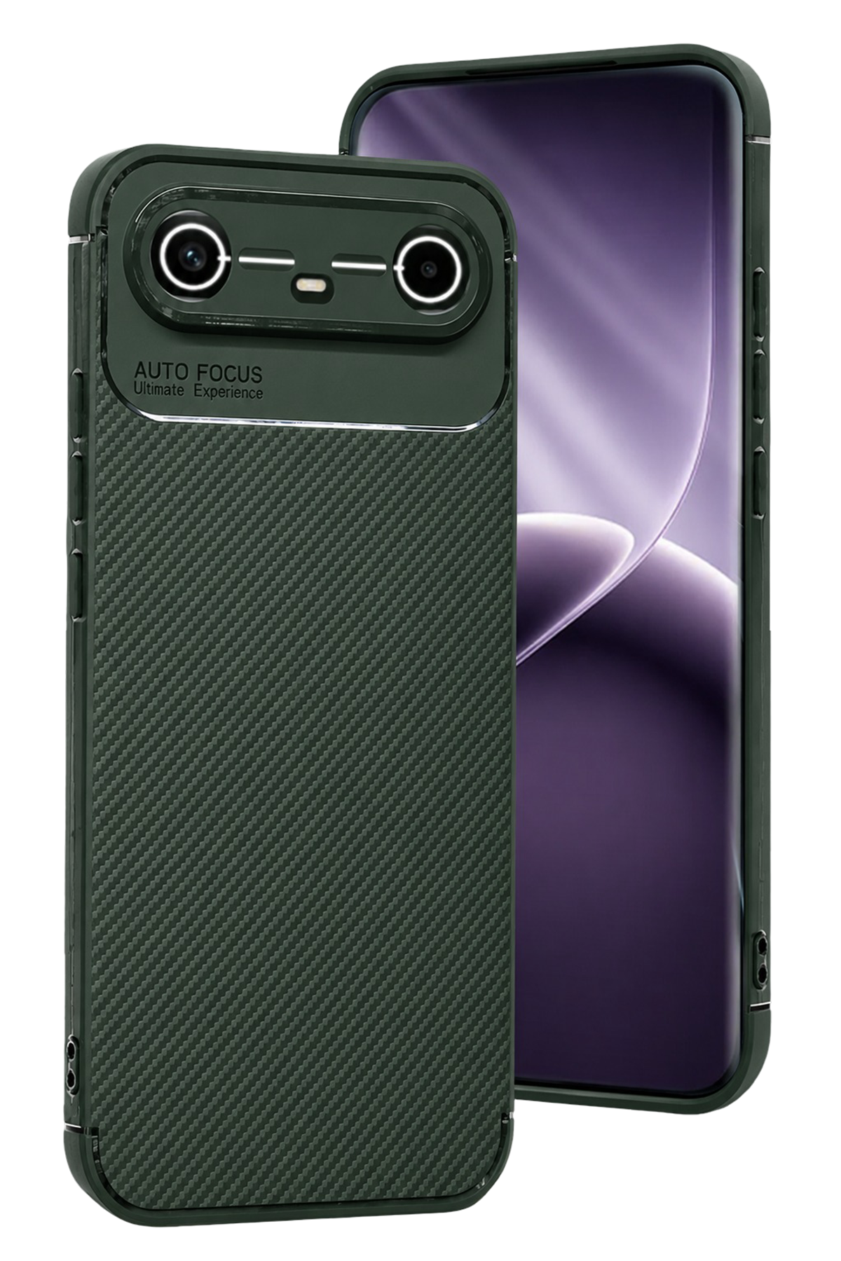 newface-tecno-spark-slim-5g-auto-focus-karbon-kapak-koyu-yesil-default Uray store Tecno Spark Slim 5G Auto Focus Karbon Kapak - Koyu Yeşil - Görsel 1