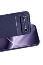 Uray store Tecno Spark Slim 5G Auto Focus Karbon Kapak - Lacivert - Görsel 2