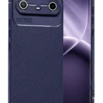 Uray store Tecno Spark Slim 5G Auto Focus Karbon Kapak - Lacivert