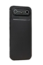 Uray store Tecno Spark Slim 5G Auto Focus Karbon Kapak - Siyah - Görsel 2