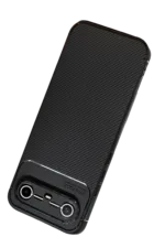 Uray store Tecno Spark Slim 5G Auto Focus Karbon Kapak - Siyah - Görsel 3