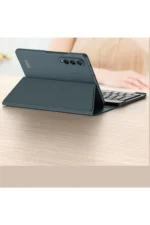 Uray store Universal Universal Kılıf Fold Klavye - Koyu Yeşil - Görsel 3