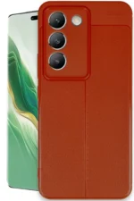 Uray store Vivo V30 Lite 4G Kılıf Auto Focus Kapak - Kırmızı