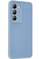 Uray store Vivo V30 Lite 4G Kılıf Auto Focus Kapak - Mavi - Görsel 2