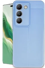 Uray store Vivo V30 Lite 4G Kılıf Auto Focus Kapak - Mavi