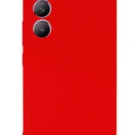 Uray store Vivo V30 Lite 4G Kılıf First Silikon - Kırmızı