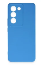 Uray store Vivo V30 Lite 4G Kılıf First Silikon - Mavi - Görsel 2