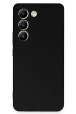Uray store Vivo V30 Lite 4G Kılıf First Silikon - Siyah