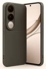 Uray store Vivo V50 Lite 4G Auto Focus Karbon Kapak - Kahverengi