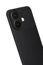 Uray store Vivo V60 5G Auto Focus Karbon Kapak - Siyah - Görsel 2