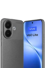 Uray store Vivo V60 Lite Auto Focus Karbon Kapak - Gri - Görsel 2