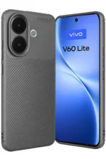 Uray store Vivo V60 Lite Auto Focus Karbon Kapak - Gri