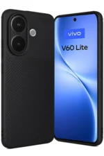 Uray store Vivo V60 Lite Auto Focus Karbon Kapak - Siyah
