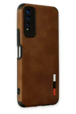 Uray store Vivo Y11S Kılıf Loop Deri Silikon - Kahverengi - Görsel 2