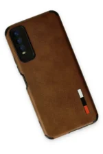Uray store Vivo Y11S Kılıf Loop Deri Silikon - Kahverengi - Görsel 3
