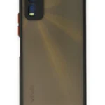 Uray store Vivo Y11S Kılıf Montreal Silikon Kapak - Siyah
