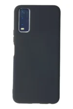 Uray store Vivo Y11S Kılıf Nano içi Kadife Silikon - Gri