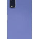 Uray store Vivo Y11S Kılıf Nano içi Kadife Silikon - Lila