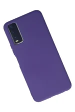 Uray store Vivo Y11S Kılıf Nano içi Kadife Silikon - Mor - Görsel 3