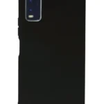 Uray store Vivo Y11S Kılıf Nano içi Kadife Silikon - Siyah