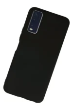 Uray store Vivo Y11S Kılıf Nano içi Kadife Silikon - Siyah - Görsel 3