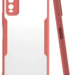 Uray store Vivo Y11S Kılıf Platin Silikon - Pembe