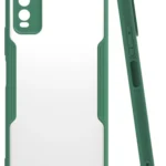 Uray store Vivo Y11S Kılıf Platin Silikon - Yeşil