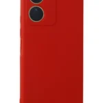 Uray store Vivo Y16 Kılıf First Silikon - Kırmızı