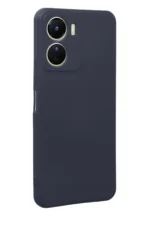 Uray store Vivo Y16 Kılıf First Silikon - Lacivert - Görsel 2