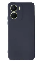 Uray store Vivo Y16 Kılıf First Silikon - Lacivert