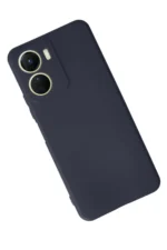 Uray store Vivo Y16 Kılıf First Silikon - Lacivert - Görsel 3