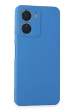 Uray store Vivo Y16 Kılıf First Silikon - Mavi