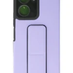 Uray store Vivo Y16 Kılıf Mega Standlı Silikon - Lila