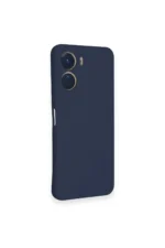Uray store Vivo Y16 Kılıf Nano içi Kadife Silikon - Lacivert - Görsel 2