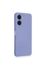 Uray store Vivo Y16 Kılıf Nano içi Kadife Silikon - Lila - Görsel 2