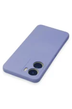 Uray store Vivo Y16 Kılıf Nano içi Kadife Silikon - Lila - Görsel 4