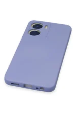Uray store Vivo Y16 Kılıf Nano içi Kadife Silikon - Lila - Görsel 5