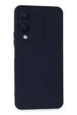 Uray store Vivo Y17S Kılıf Nano içi Kadife Silikon - Lacivert